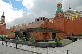 Lenin mausoleum in Moscow, an enduring symbol of Soviet Union Communism and Cold War