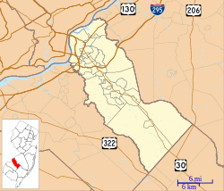 Glendora is located in Camden County, New Jersey