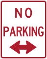 R8-3aTDBL No parking (double)