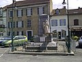 Le monument aux morts de Tournay, œuvre de Firmin Michelet.