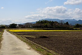 高野尾町から経ヶ峰の眺望