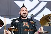 Drummer Valentino Arteaga
