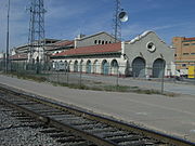 Different view of the historic Phoenix Union Station built in 1923 and located at 401 W. Harrison St. Listed in the National Register of Historic Places, reference number 85003056