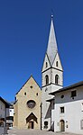 Pfarrkirche St. Nikolaus mit Kirchplatz und Friedhof