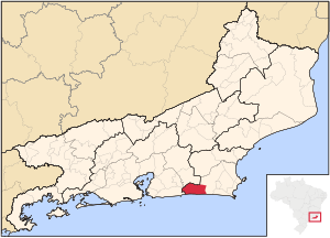 Location in Rio de Janeiro