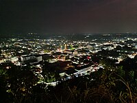 View of Rosario from Tombol Hill at night