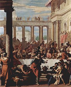 Les Noces de Cana, 1712-1715 Sebastiano Ricci Nelson-Atkins Museum of Art, Kansas City[18]