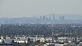 Downtown Los Angeles as viewed from the Sky Cabin.