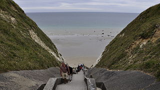 Accès à la mer.