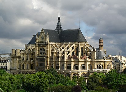 Saint Eustache, a gothic plan with Renaissance decoration (1532–1632)