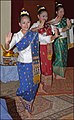Image 2Lao Loum girls dancing in traditional sinh (from Culture of Laos)