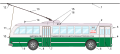 Image 229Diagram of a 1947-built Pullman Standard model 800 trolleybus, a type still running in Valparaíso (Chile) (from Trolleybus)
