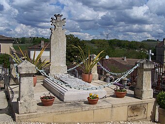 Tumba en Verdelais, Gironda, Francia