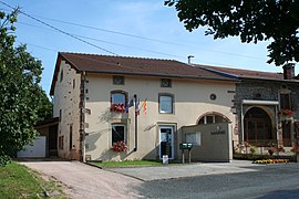 The town hall in Vomécourt
