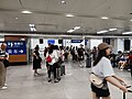 Waiting room for Guangzhou-Shenzhen intercity trains