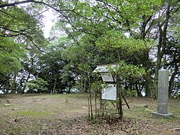 高嶺城跡（主郭付近）