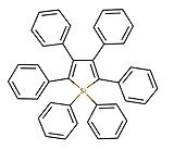 Image illustrative de l’article 1,1,2,3,4,5 Hexaphénylsilole