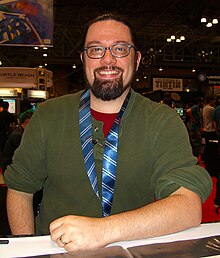 Petersen at the 2011 New York Comic Con