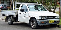 1991–1992 Holden Rodeo DLX 2-door cab chassis