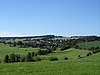 View from the SSE of the Beulskopf, Busenhausen and the Raiffeisen Tower