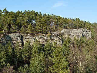 Rochers de Borecké.