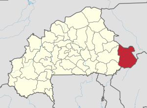 Location in Burkina Faso