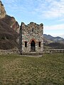 Restos del torreón del castillo.