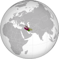 The map of Chupanid, Jalayerid, Injuids, Muzaffarids.