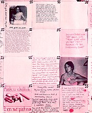 Sheila de Bretteville, Pink, poster, 1973. Photo provided by Sheila de Bretteville.