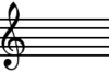 C Major key signature