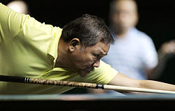 Efren Reyes in the World 9-Ball Pool Championship