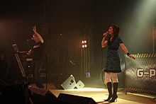CEDM band G-Powered perform live in 2010.