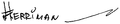 Firma di George Herriman