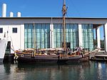 Hiorten vid Marinmuseum i Karlskrona.