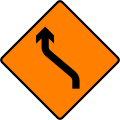 WK 012 Move to Left (One Lane)