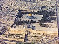 Image 14Southern aerial view of the Temple Mount, a hill located in the Old City of Jerusalem that for thousands of years has been venerated as a holy site, in Judaism, Christianity, and Islam.