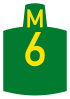 Metropolitan route M6 shield