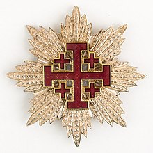 Order of the Holy Sepulcher of Jerusalem Knight Grand Cross Badge