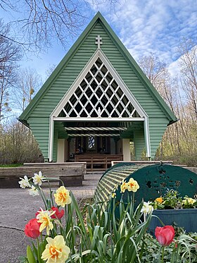 Chapelle au printemps