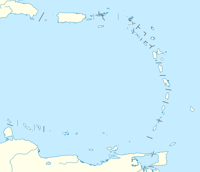 Carte des Petites Antilles