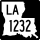 Louisiana Highway 1232 marker