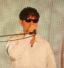 Takahashi performing in 2019