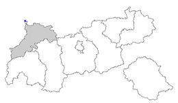 Location of Jungholz within Tyrol
