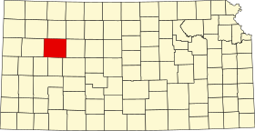 Localisation de Comté de Gove(Gove County)