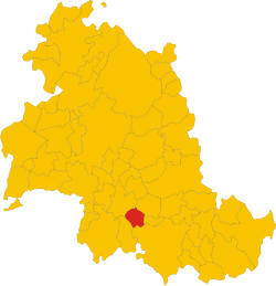 Giano within the Province of Perugia