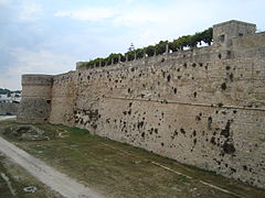 Les murs de la ville.