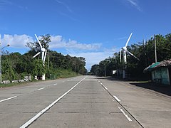 Maharlika Highway, Bangui-Burgos boundary