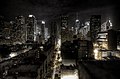 2nd place: New York City at night, photographed using the HDR technique, by Paulo Barcellos Jr. (CC-BY-SA-2.0)