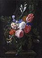 Ramo floral, obra de Nicolaes van Verendael (1640-1691).