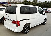 Nissan NV200 Luxury (China; facelift)